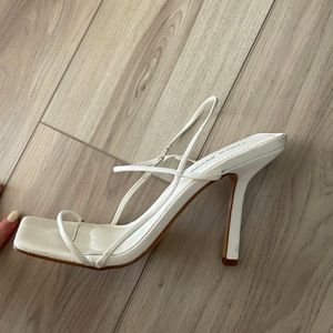 White heels - cutest shoes I own